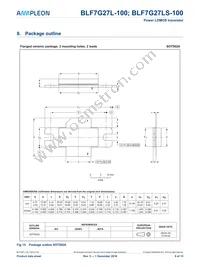 BLF7G27L-100 Datasheet Page 9