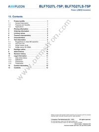 BLF7G27LS-75P Datasheet Page 13