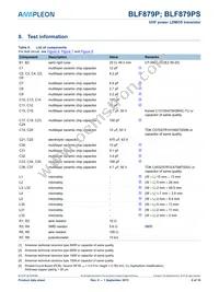 BLF879P Datasheet Page 8