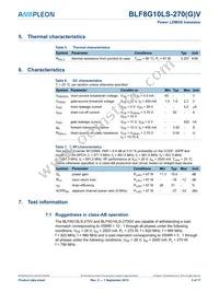 BLF8G10LS-270 Datasheet Page 3