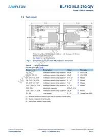 BLF8G10LS-270 Datasheet Page 5