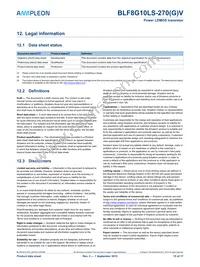 BLF8G10LS-270 Datasheet Page 15