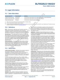 BLF8G20LS-140GVQ Datasheet Page 15