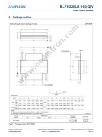 BLF8G20LS-140VU Datasheet Page 12