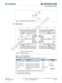 BLF8G20LS-220U Datasheet Page 4