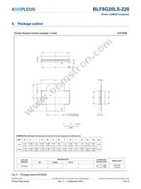 BLF8G20LS-220U Datasheet Page 8