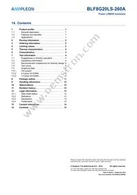 BLF8G20LS-260A Datasheet Page 15