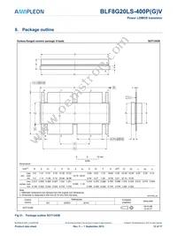 BLF8G20LS-400PGVJ Datasheet Page 12