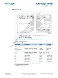 BLF8G22LS-160BV:11 Datasheet Page 8