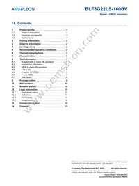 BLF8G22LS-160BV:11 Datasheet Page 13