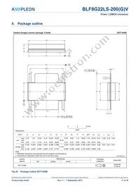 BLF8G22LS-200V Datasheet Page 11