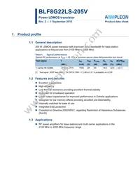 BLF8G22LS-205VJ Datasheet Cover