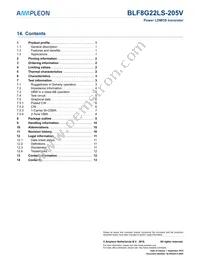 BLF8G22LS-205VJ Datasheet Page 13