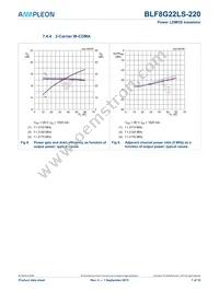 BLF8G22LS-220U Datasheet Page 7