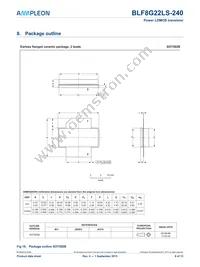 BLF8G22LS-240U Datasheet Page 9