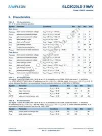 BLF8G22LS-310AVU Datasheet Page 3