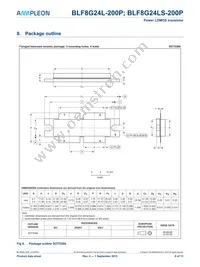 BLF8G24LS-200P Datasheet Page 8