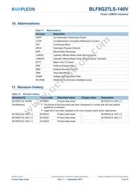 BLF8G27LS-140V Datasheet Page 9