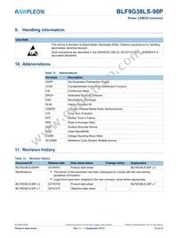 BLF9G38LS-90PJ Datasheet Page 12