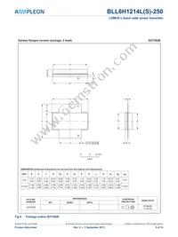 BLL6H1214L-250 Datasheet Page 9