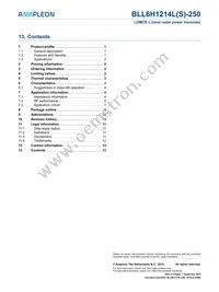 BLL6H1214L-250 Datasheet Page 13