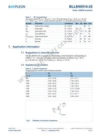 BLL8H0514-25U Datasheet Page 3