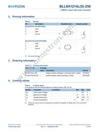 BLL8H1214LS-250U Datasheet Page 2