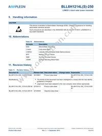 BLL8H1214LS-250U Datasheet Page 10