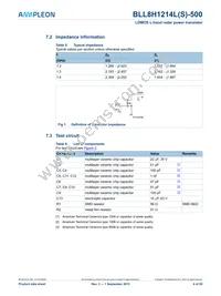 BLL8H1214LS-500U Datasheet Page 4