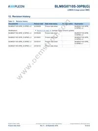 BLM8G0710S-30PBY Datasheet Page 19