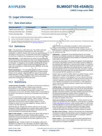 BLM8G0710S-45ABGY Datasheet Page 19