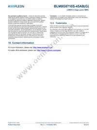 BLM8G0710S-45ABGY Datasheet Page 20