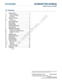 BLM8G0710S-45ABGY Datasheet Page 21