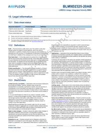 BLM9D2325-20ABZ Datasheet Page 14