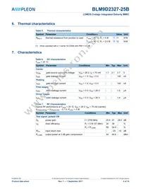 BLM9D2327-25BZ Datasheet Page 4