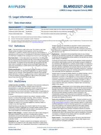 BLM9D2527-20ABZ Datasheet Page 15