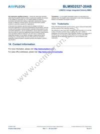 BLM9D2527-20ABZ Datasheet Page 16