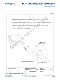 BLP0427M9S20Z Datasheet Page 15