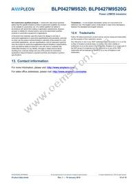 BLP0427M9S20Z Datasheet Page 18