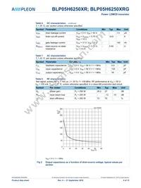 BLP05H6250XRY Datasheet Page 4