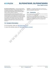 BLP05H6700XRGY Datasheet Page 15