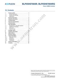 BLP05H6700XRGY Datasheet Page 16