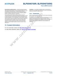 BLP05H675XRGY Datasheet Page 15