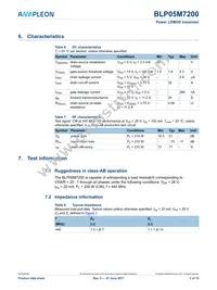 BLP05M7200Y Datasheet Page 3