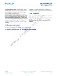 BLP05M7200Y Datasheet Page 9