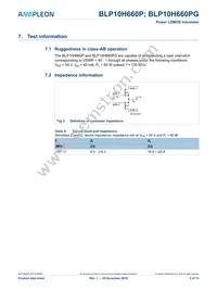 BLP10H660PY Datasheet Page 5