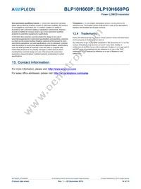 BLP10H660PY Datasheet Page 14