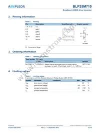 BLP25M710Z Datasheet Page 2