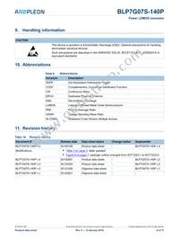 BLP7G07S-140P Datasheet Page 8