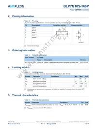 BLP7G10S-160PY Datasheet Page 2